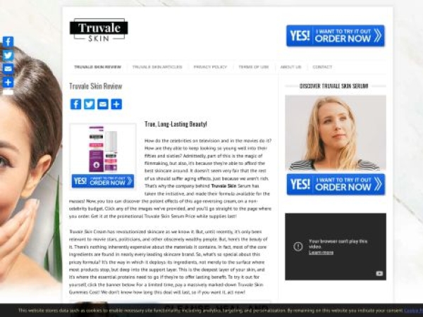 truvaleskin.com